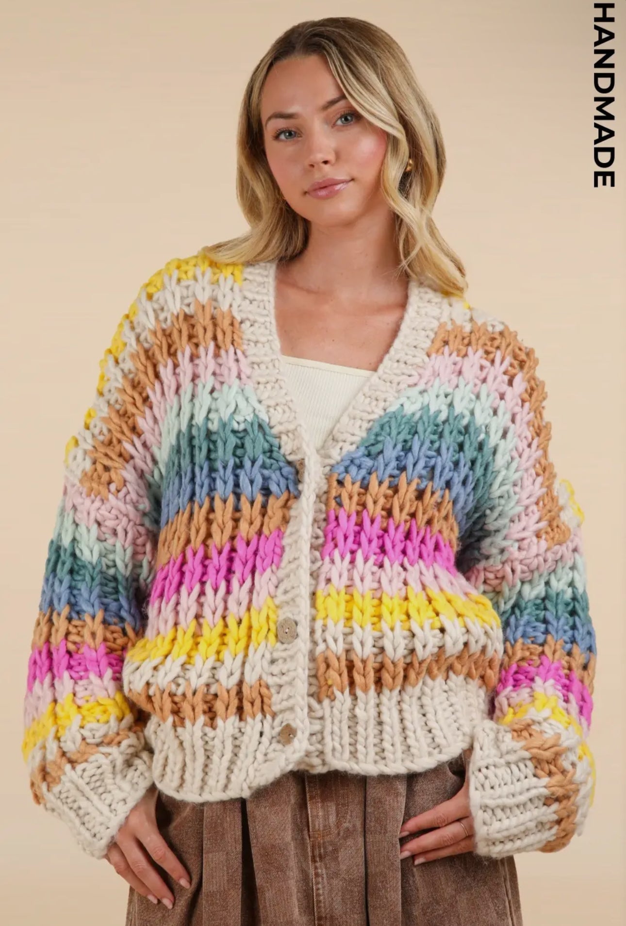 Chunky Knit Sweater Top