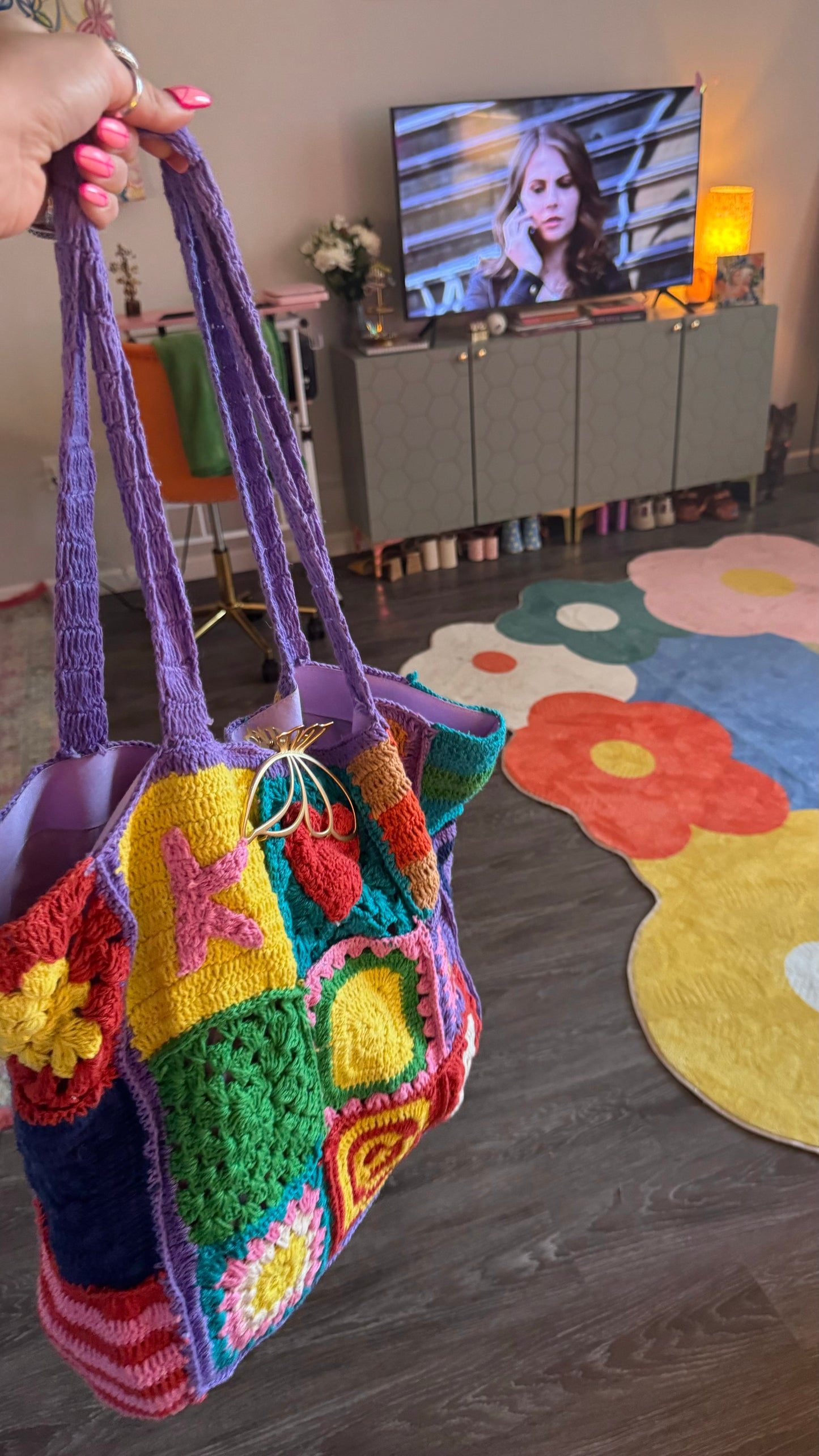 K Crochet Bag
