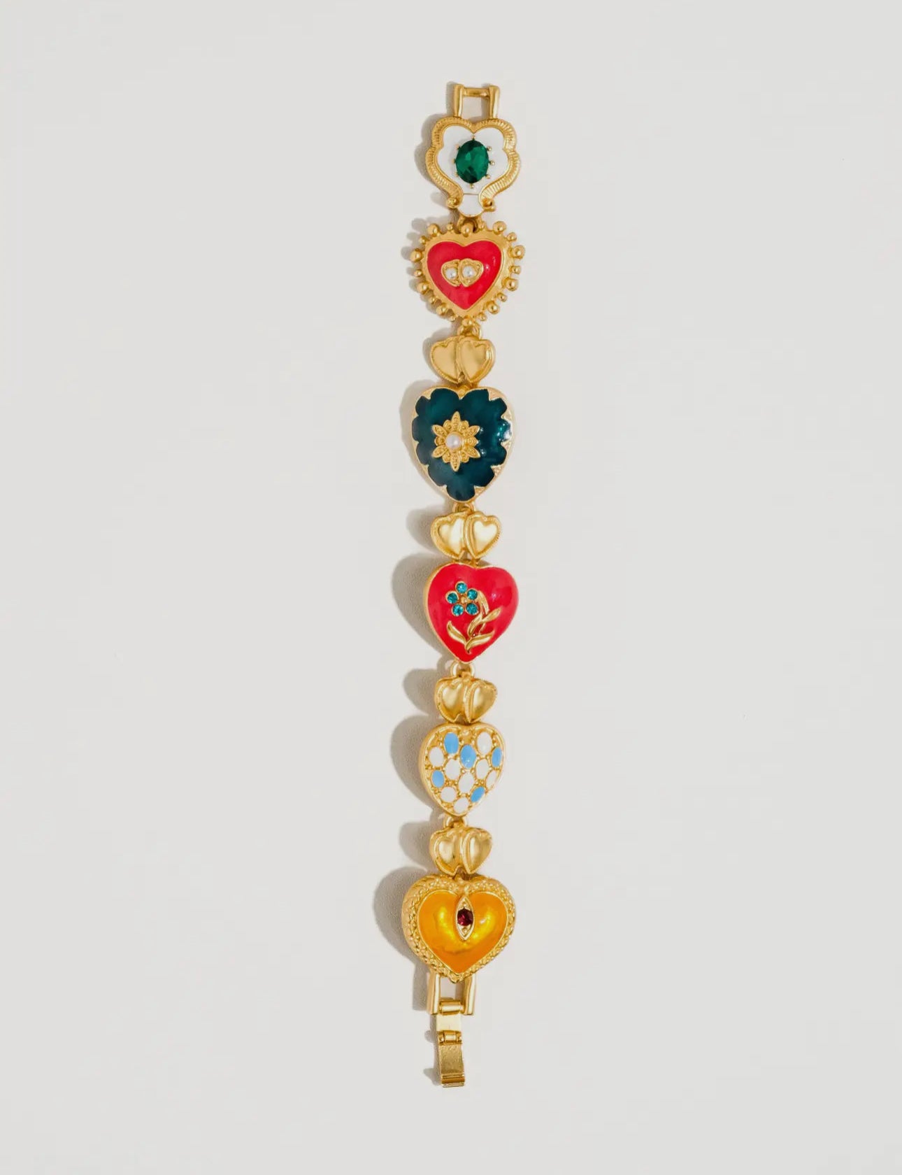 Boho Heart colorful bracelet