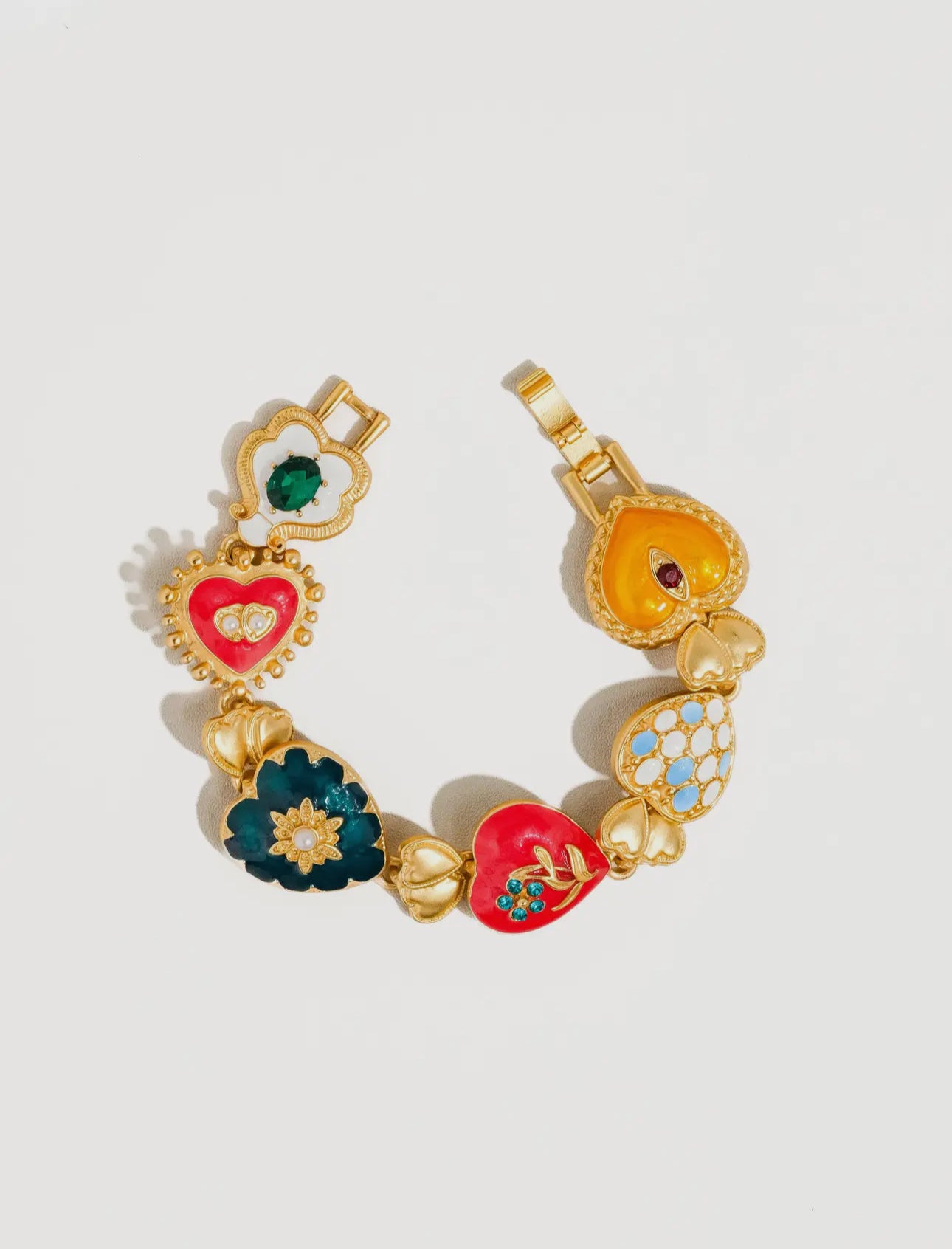Boho Heart colorful bracelet