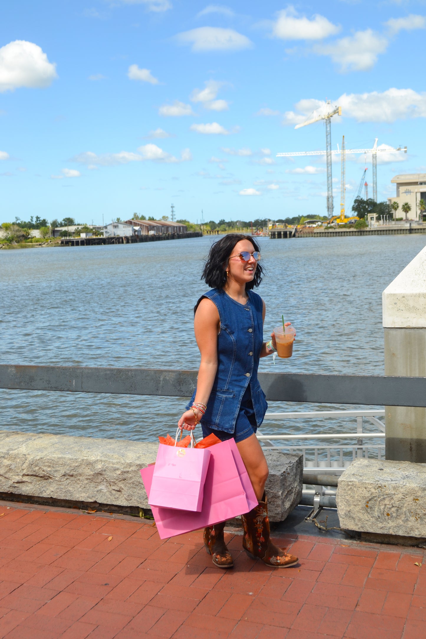 Denim Business casual set