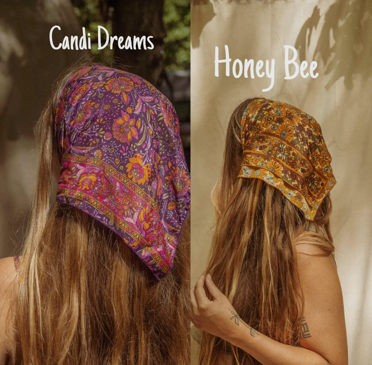 Boho headscarfs